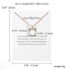 Cat Necklace | Valentines Day Gift | Gifts for her